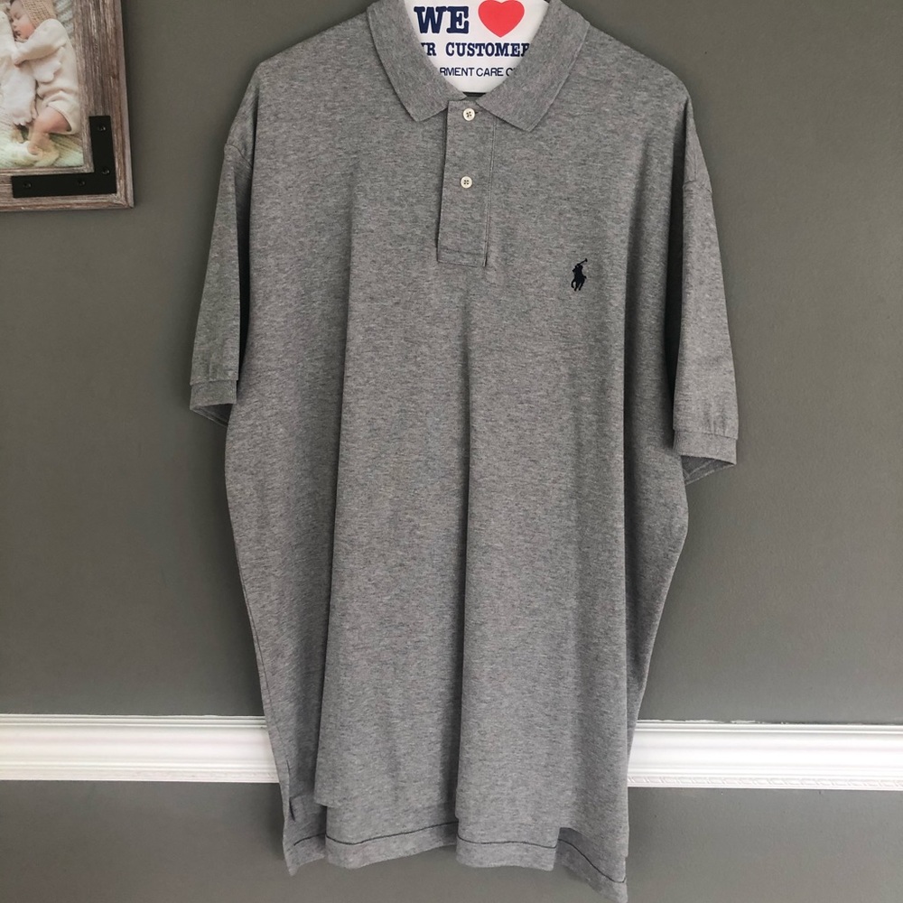Gray Ralph Lauren Polo